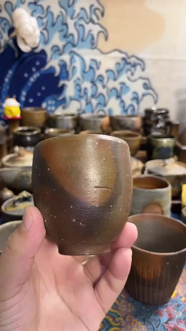 美基日式备前烧茶具茶周边