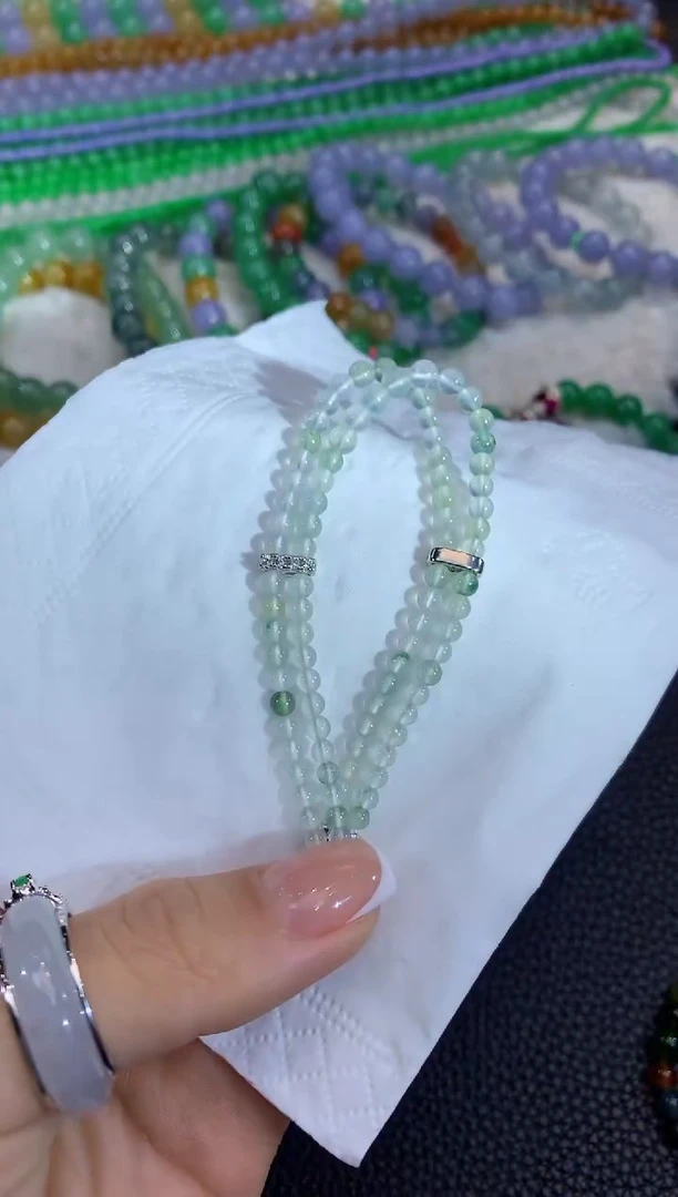 未镶嵌手串翡翠D74