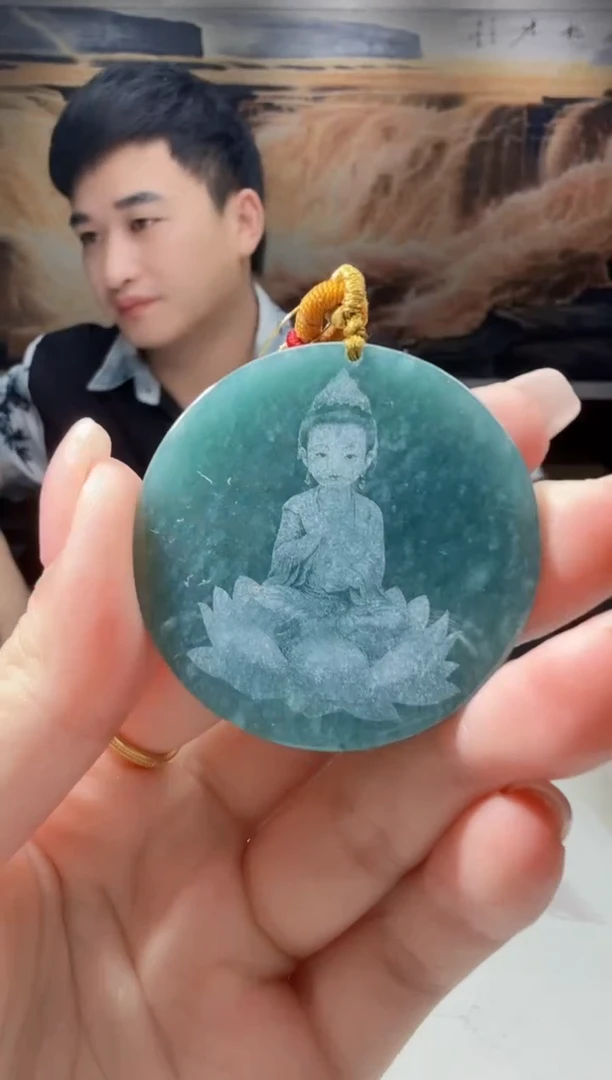 翡翠未镶嵌吊坠(不含链)5
