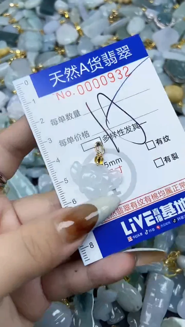 【闪购商品】翡翠颈饰未镶嵌天然A货翡翠