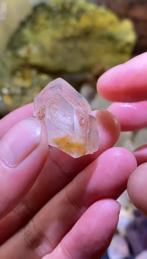 未镶嵌珠宝半成品水晶21号四川超七花园水晶