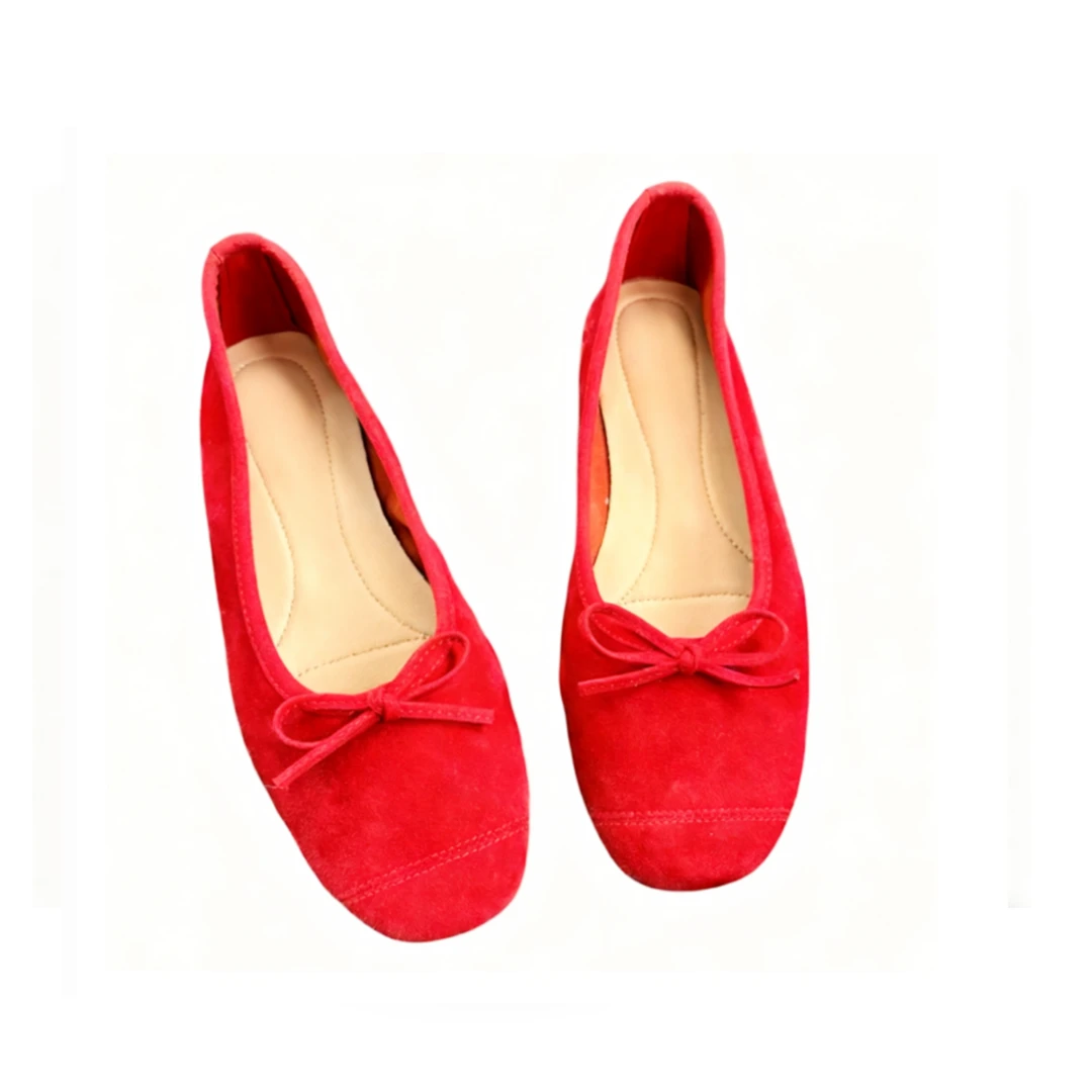 “碎银子”浅口圆头内增高单鞋 G112