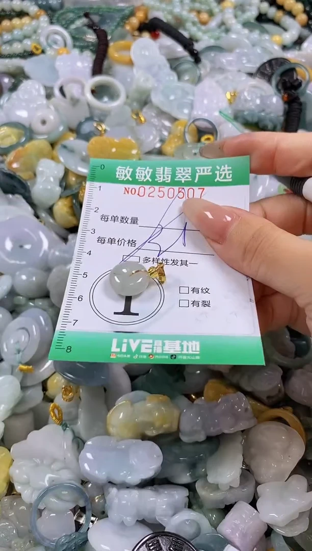 翡翠未镶嵌颈饰闪购0250507多样性发其一