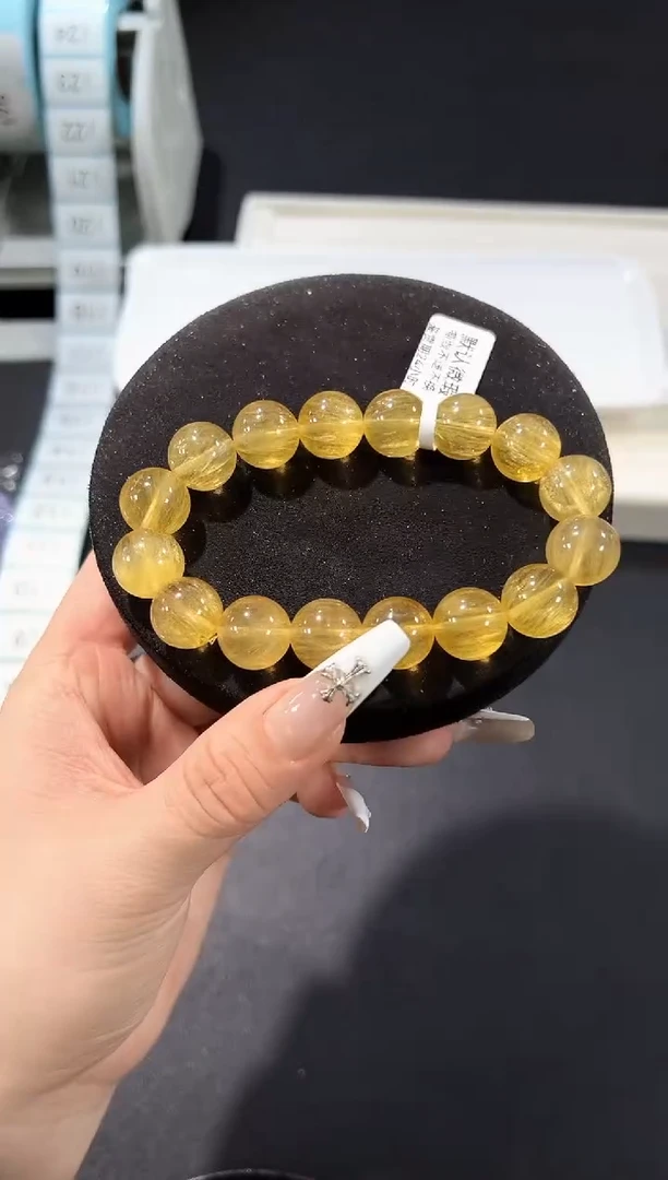 未镶嵌手链萤石1i多样性发其一【1条】默认微瑕