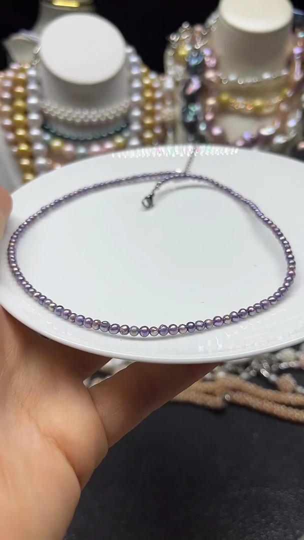 颈饰未镶嵌淡水珍珠多人