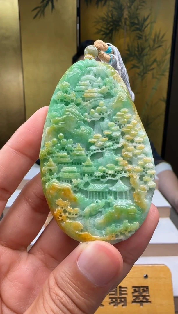 颈饰未镶嵌翡翠XM@@960Q7J05224