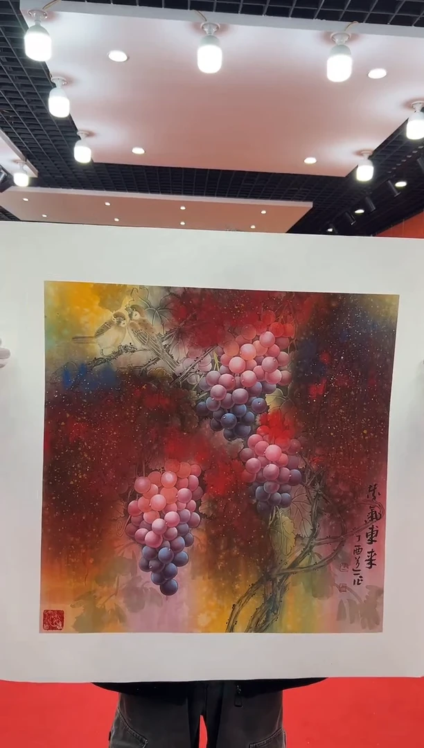 【闪购商品】国画道一老师亲笔绘画作品B32