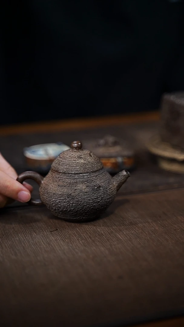 纯手工制作 古南蛮后手壶