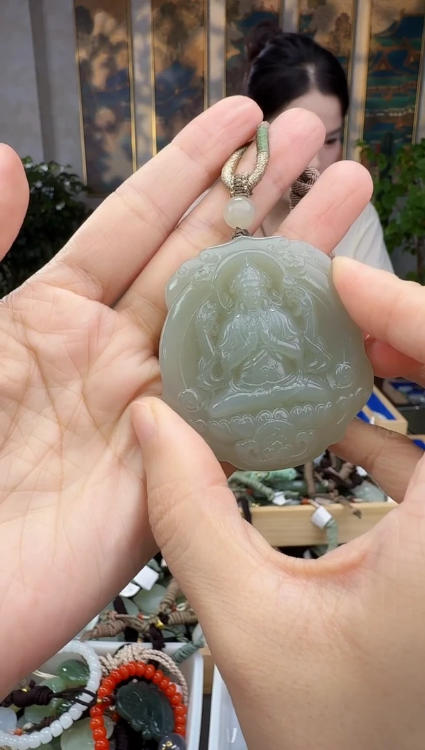 未镶嵌和田玉挂件拍一发一