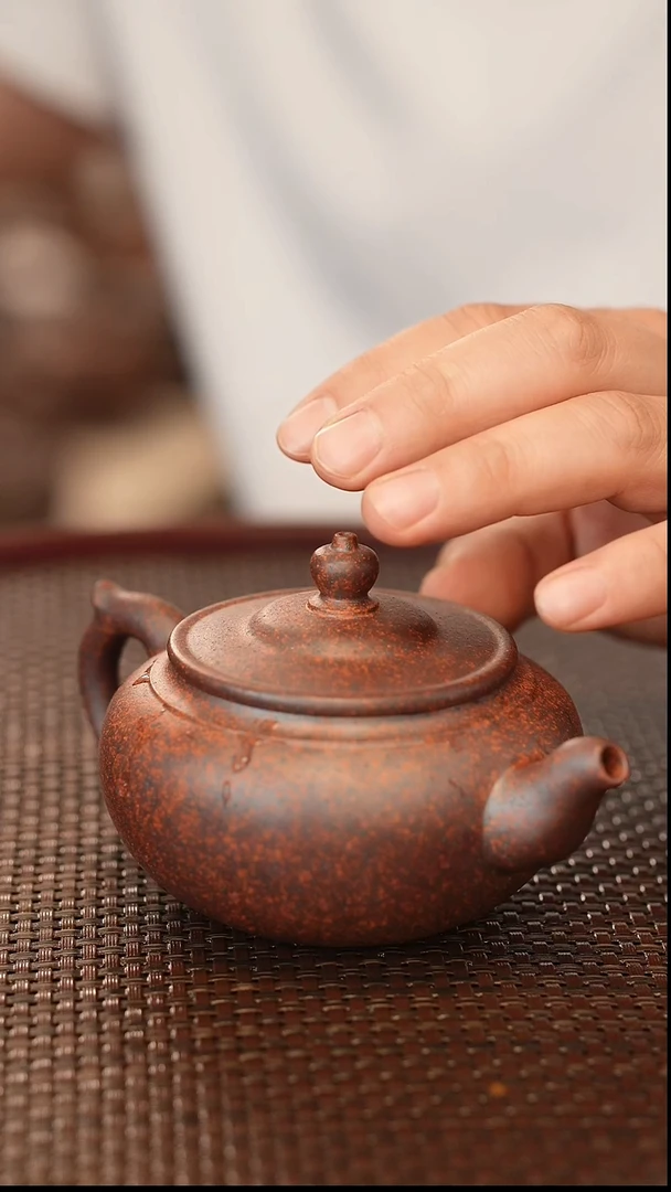 茶壶紫砂原矿手工制作 微瑕 200c