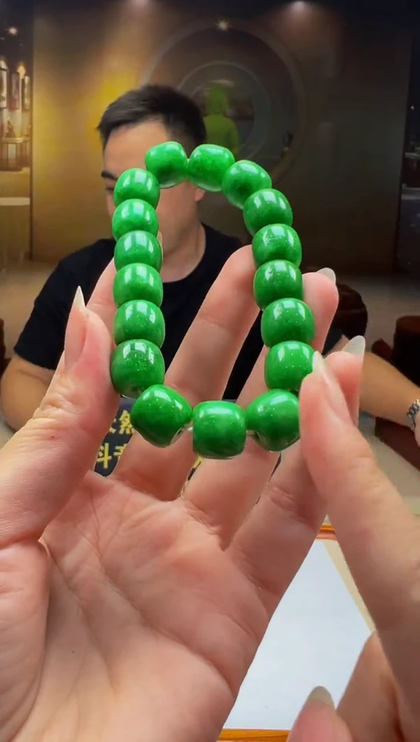 翡翠未镶嵌颈饰YY2025-8-6-29