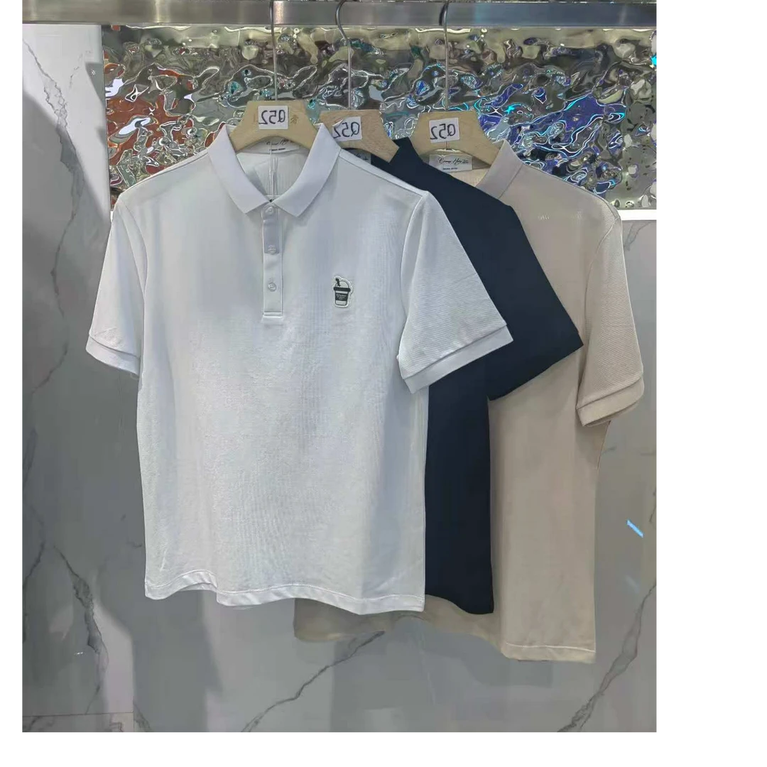 白色时尚夏季中国风印花国潮休闲情侣宽松男士