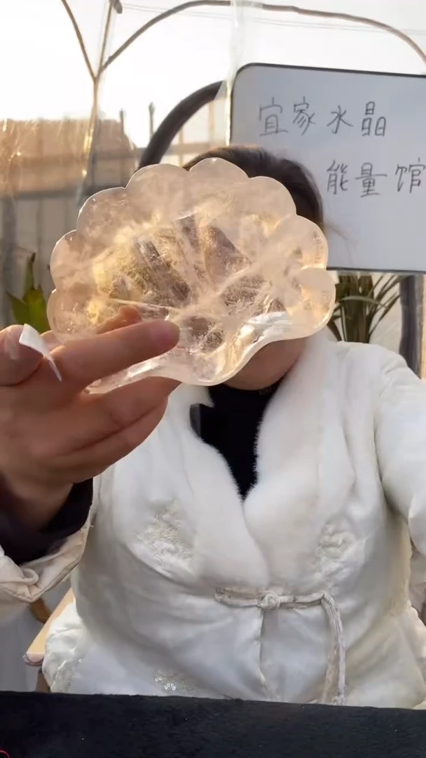 【闪购商品】水晶碗未镶嵌白水晶碗D427