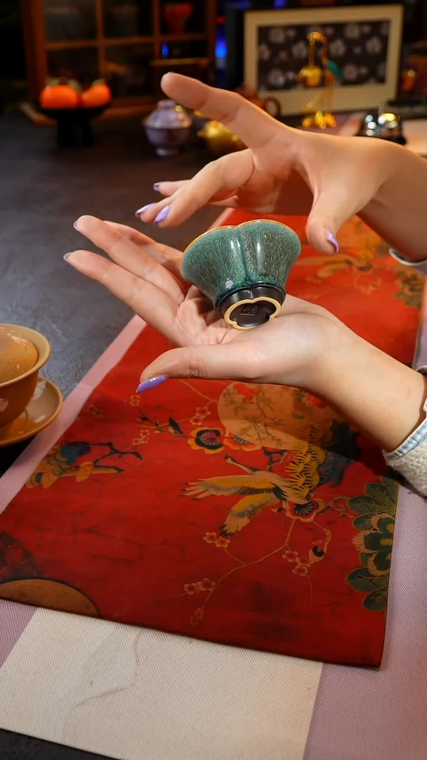 茶杯紫砂【宜景窑系列】杯子