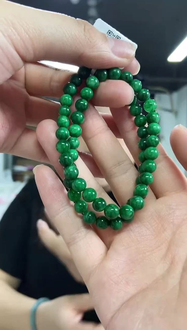 【闪购商品】翡翠手串未镶嵌多样性发其一颜色微差