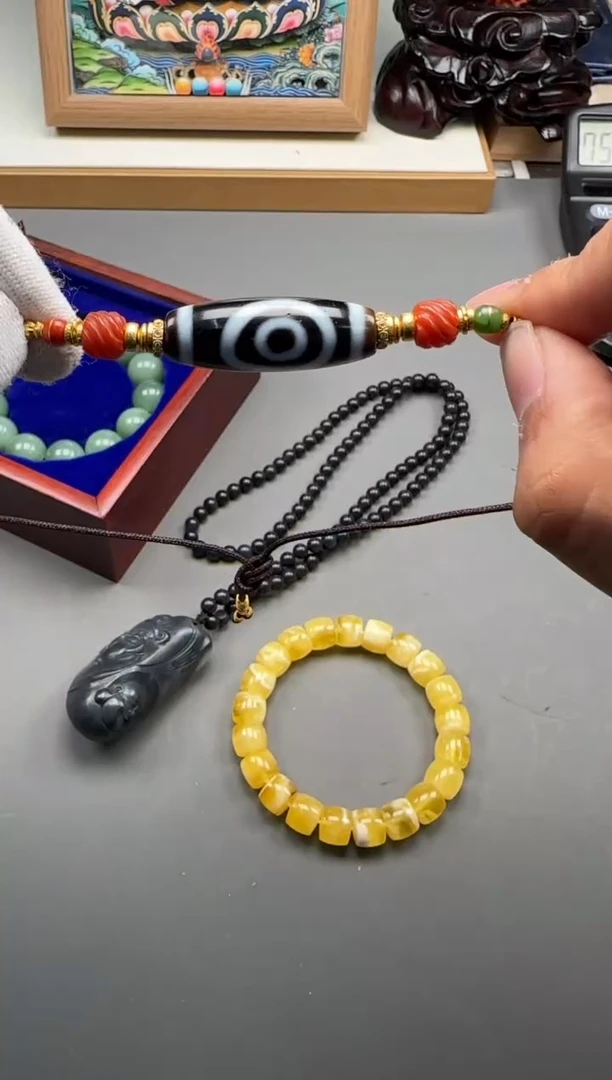 【闪购商品】玛瑙/玉髓配饰配饰18K金镶嵌配饰配饰