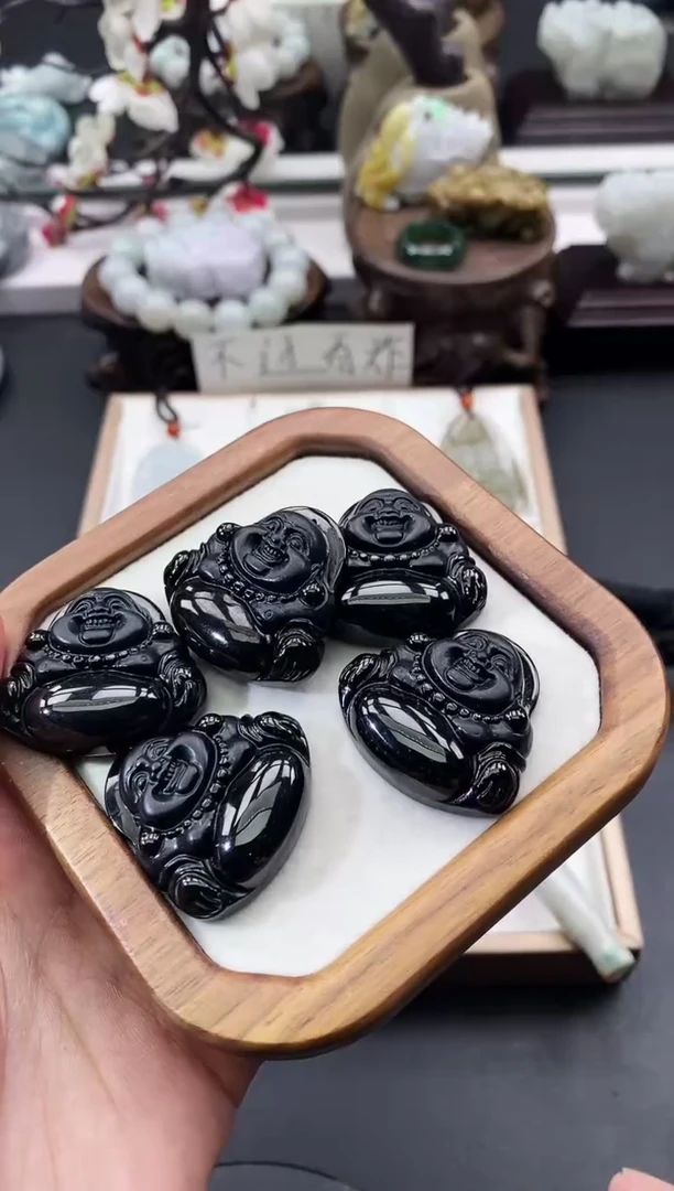 翡翠未镶嵌颈饰天然缅甸A货翡翠随机发一件