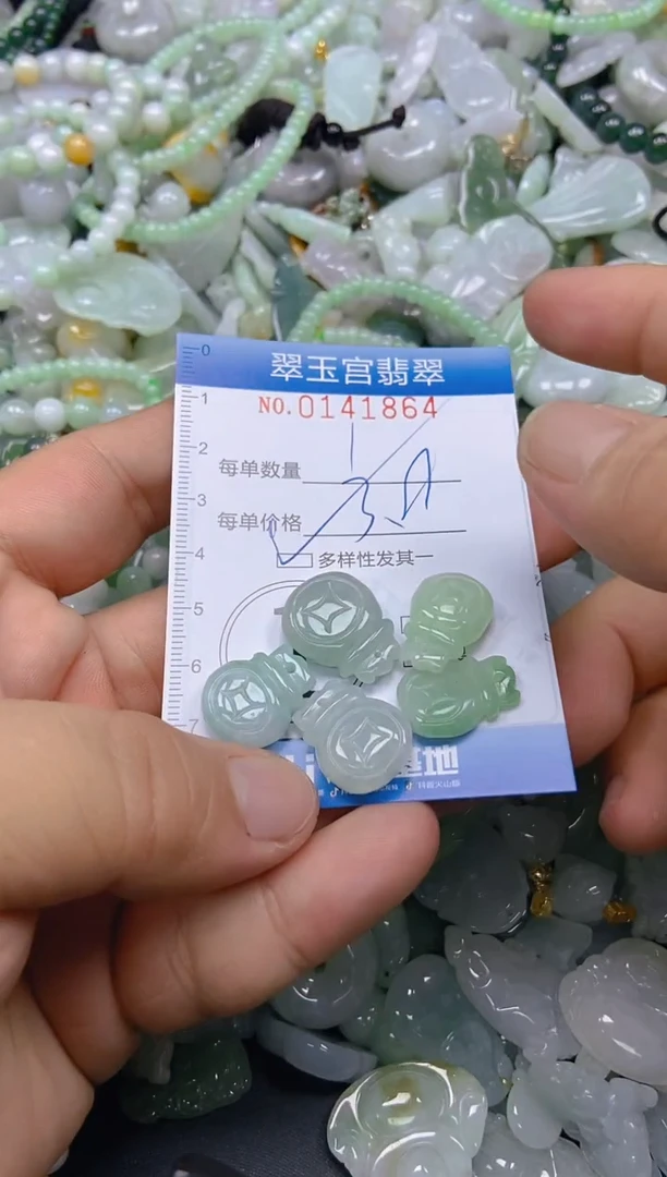 翡翠未镶嵌颈饰闪购0141864多样性发其一