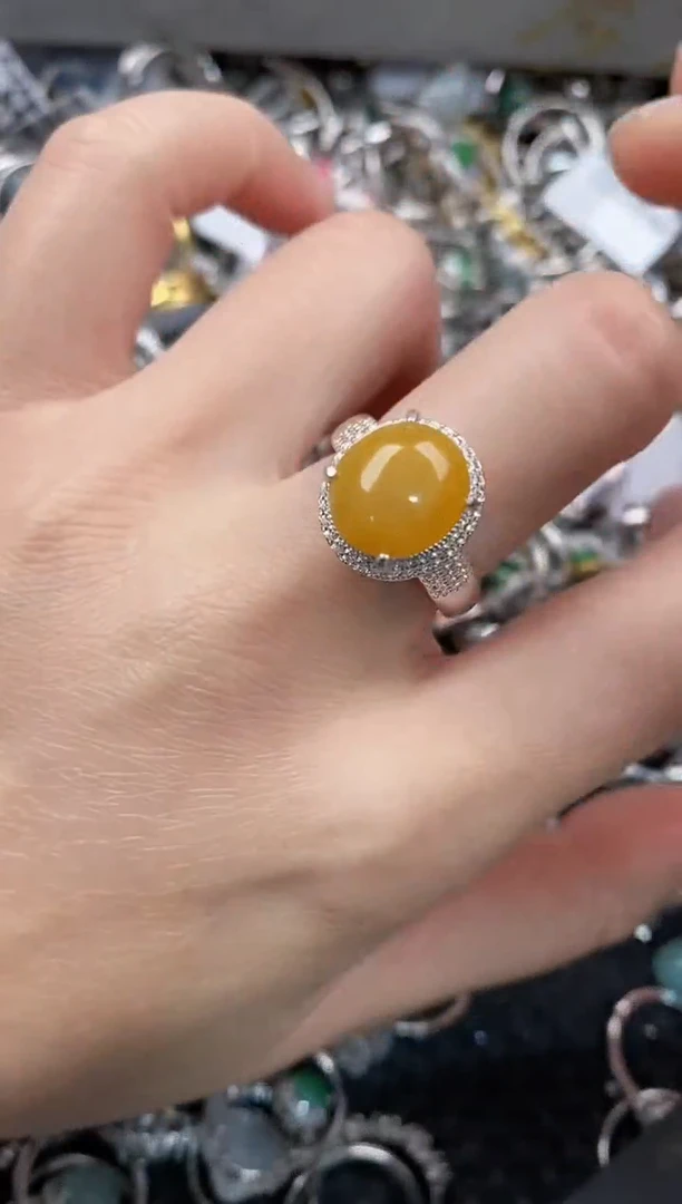 未镶嵌戒指翡翠333              7