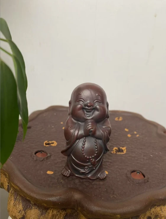 紫砂茶宠摆件手把件