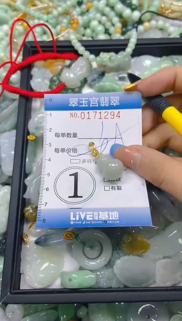 翡翠未镶嵌颈饰闪购0171294多样性发其一