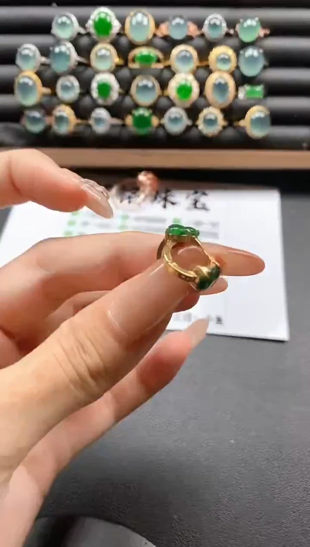 未镶嵌戒指翡翠51151