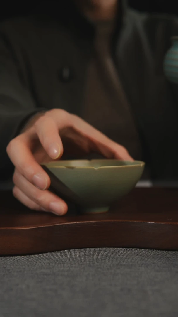 杯子瓷誠**殷汝州原产地原矿仿古老釉q