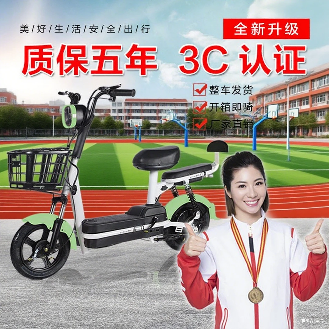 YM幻影新国标电动自行车男女代步通