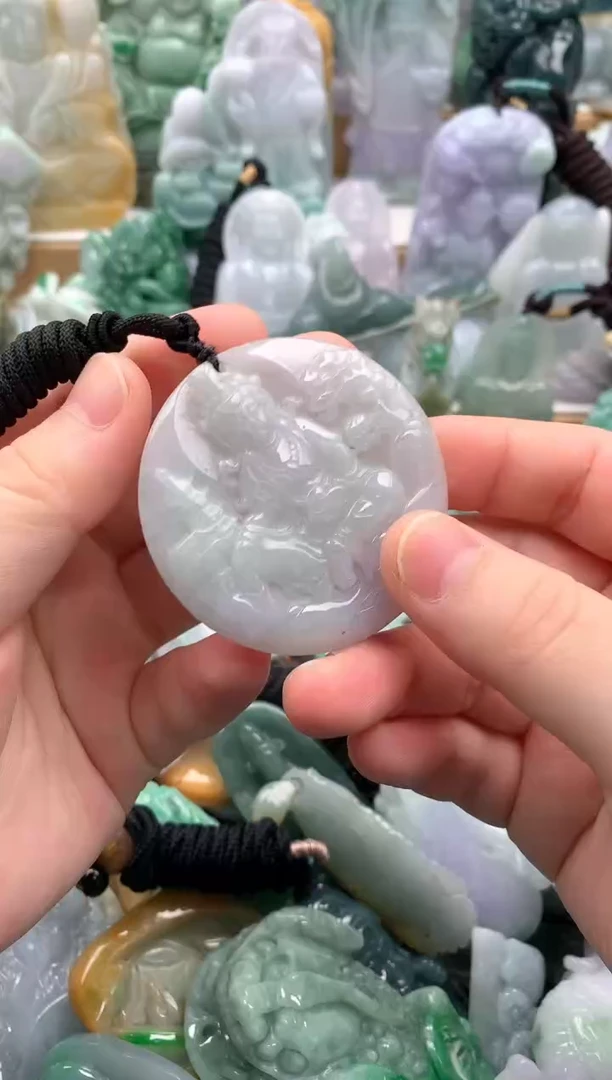 吊坠(不含链)未镶嵌翡翠1