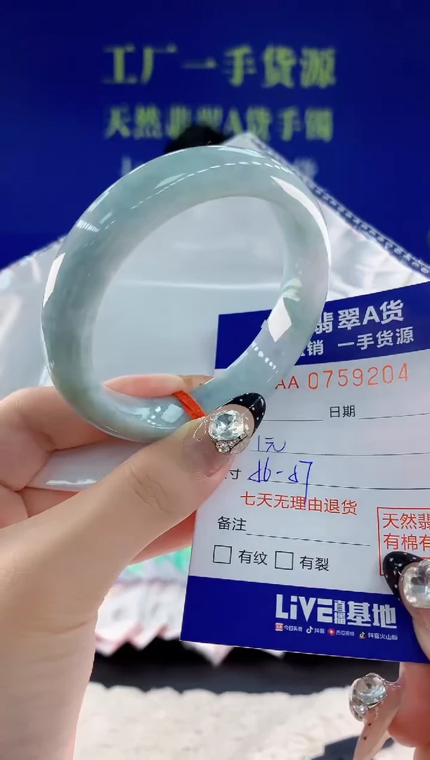 未镶嵌手镯翡翠04天然翡翠A货