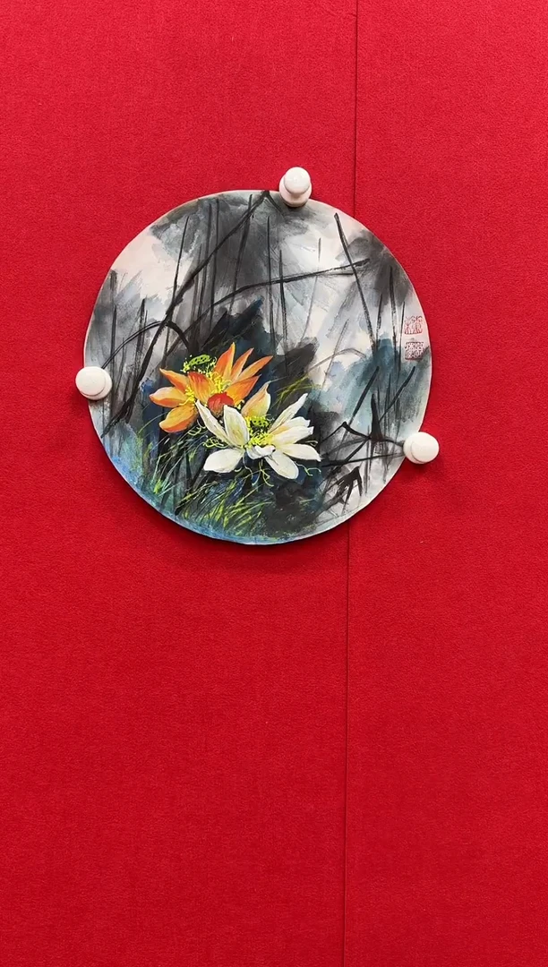国画Z天津人美--苏继海老师-1平尺小圆面