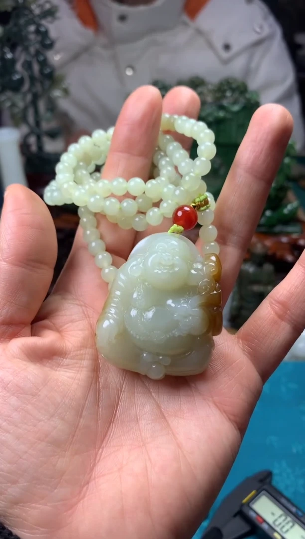 颈饰未镶嵌和田玉拍一发一