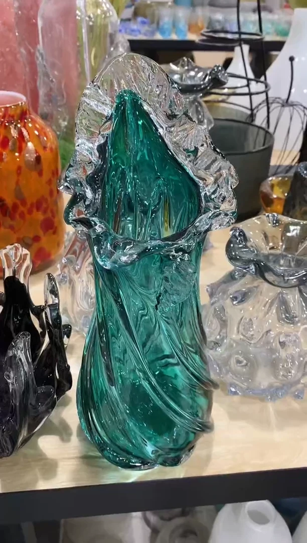 慕忆家手作琉璃花瓶