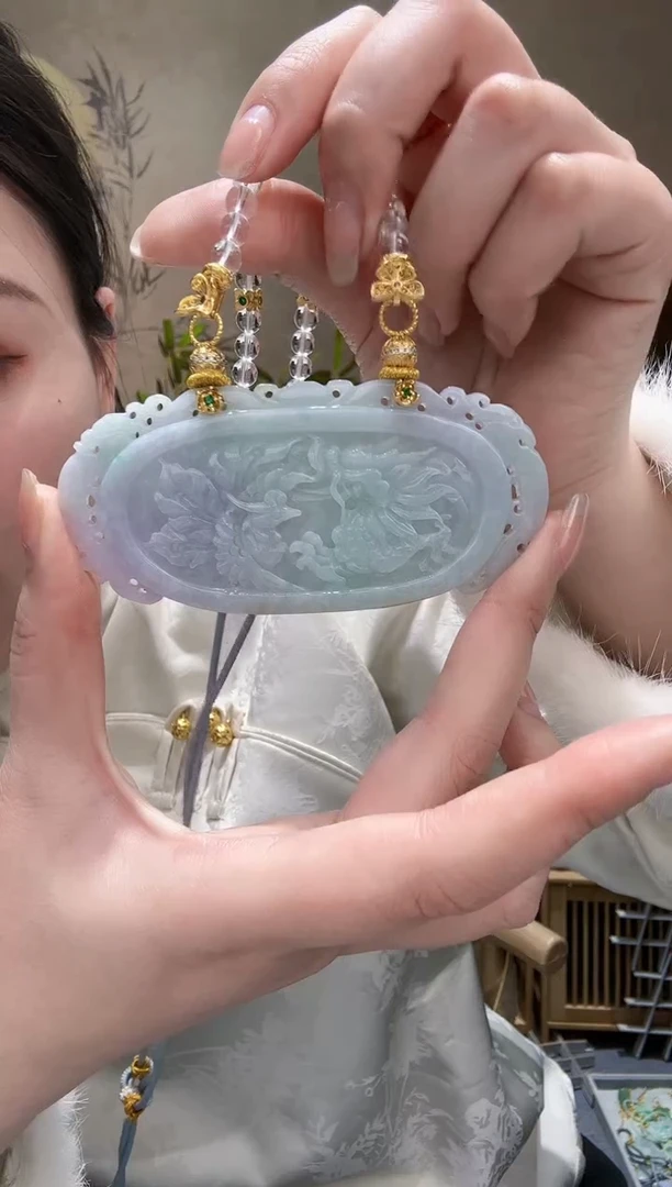 【闪购商品】翡翠耳饰未镶嵌吊坠