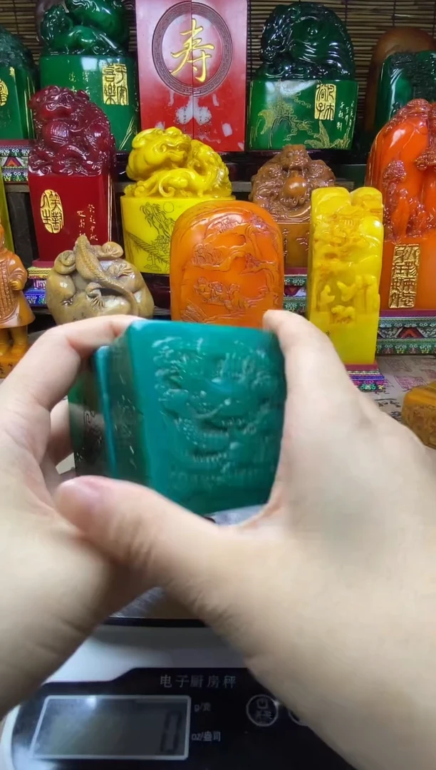 寿山石印石纯天然篆刻石料