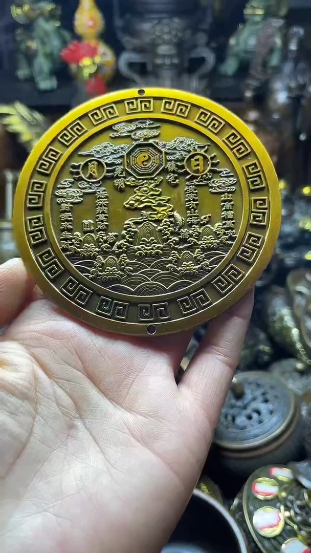 闪购链接，点击下单，有运费险，铜摆件