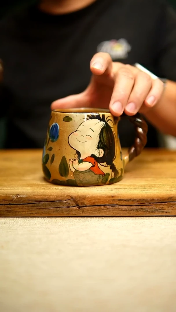 @@陶园瓷舍@@纯手工手绘@高温釉下彩