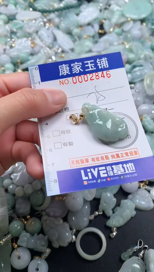 颈饰未镶嵌翡翠2846