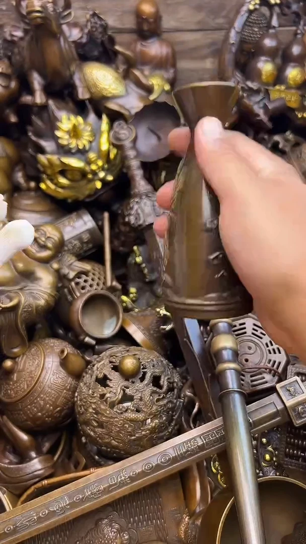 精美铜器，点击下单