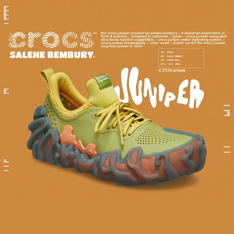 CROCS/卡骆驰【salehebembury x juniper】户外休闲运动鞋|208694