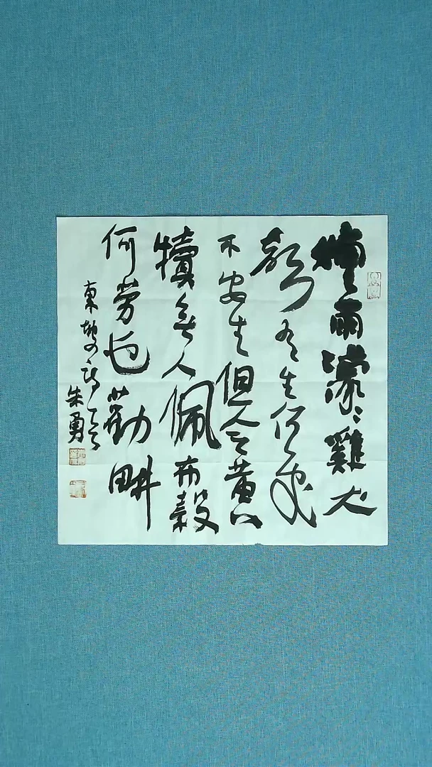 【闪购商品】书法322 安徽朱勇中书协34*34