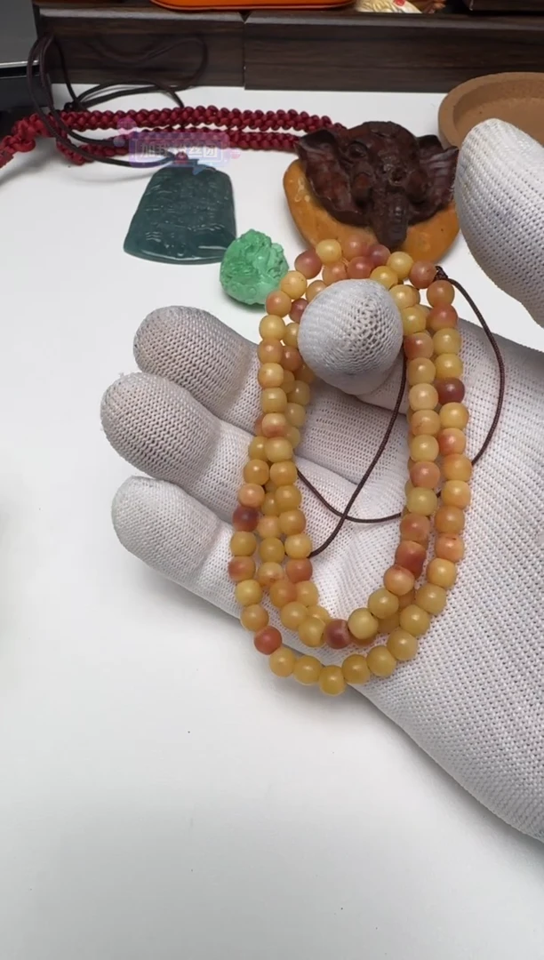 手串菩提根/象牙果文玩文玩