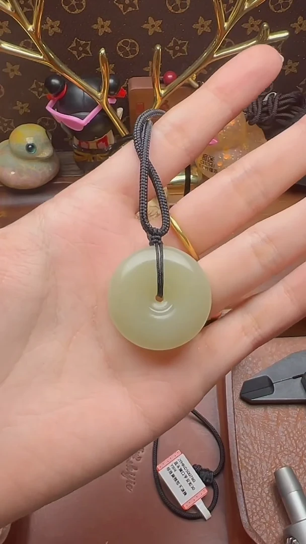 和田玉未镶嵌吊坠(不含链)JYKZ0006