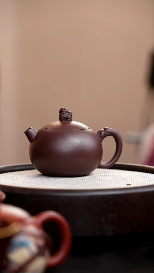 茶壶紫砂紫泥诗韵西施