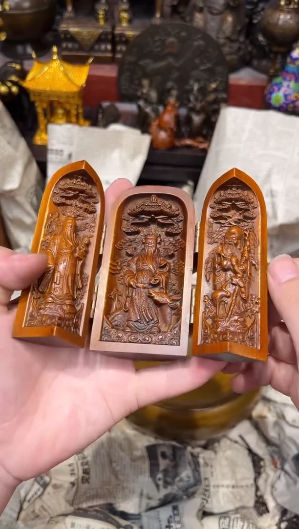 黄杨木A瑞瑞古铜高端精品59
