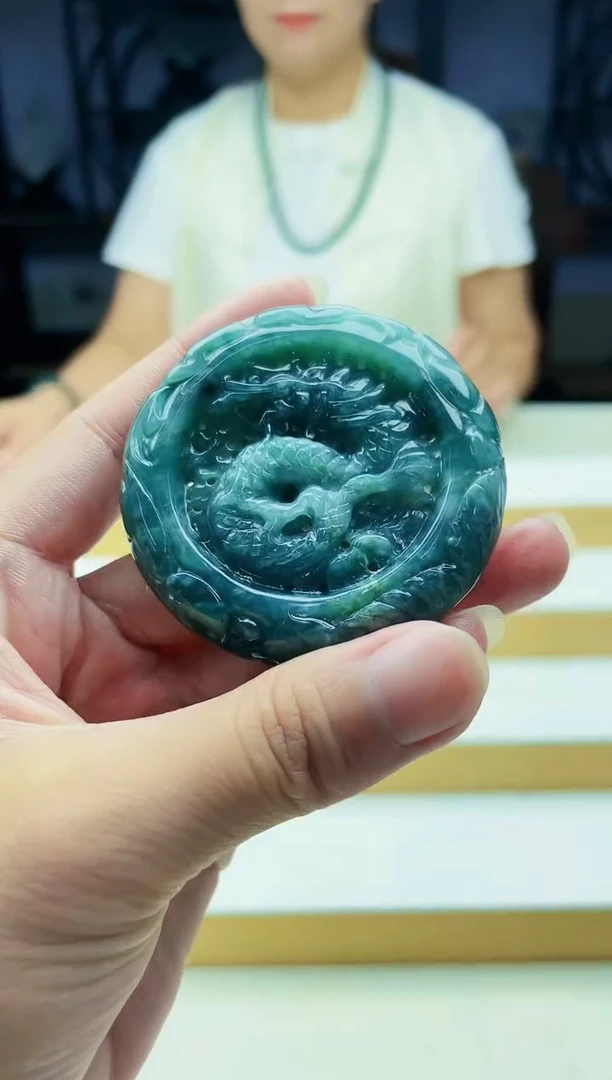 未镶嵌定制翡翠毛货09140163