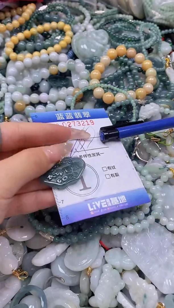翡翠未镶嵌颈饰闪购0273219多样性发其一