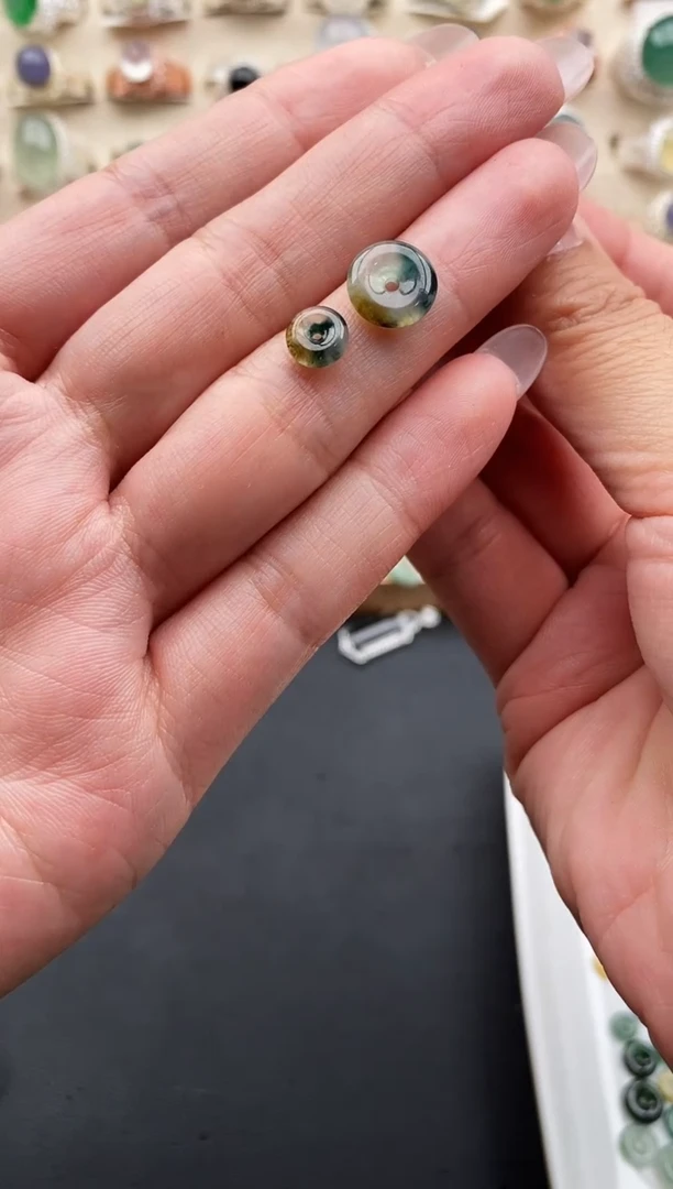 裸石翡翠晗*缅甸天然A货翡翠11   2-