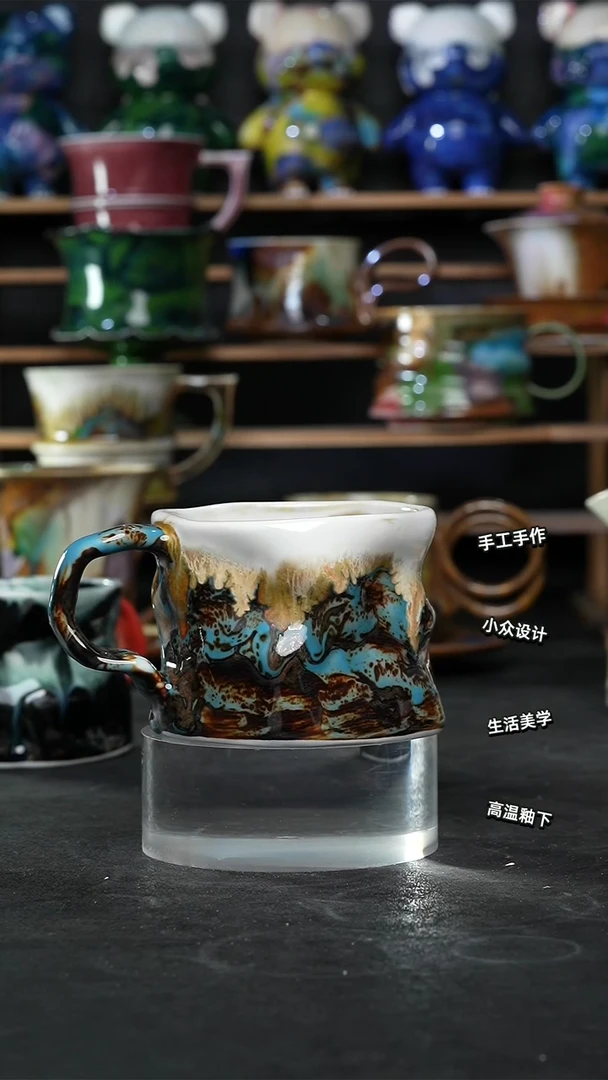 设计师款景德镇森涩手创陶瓷（食品级）824