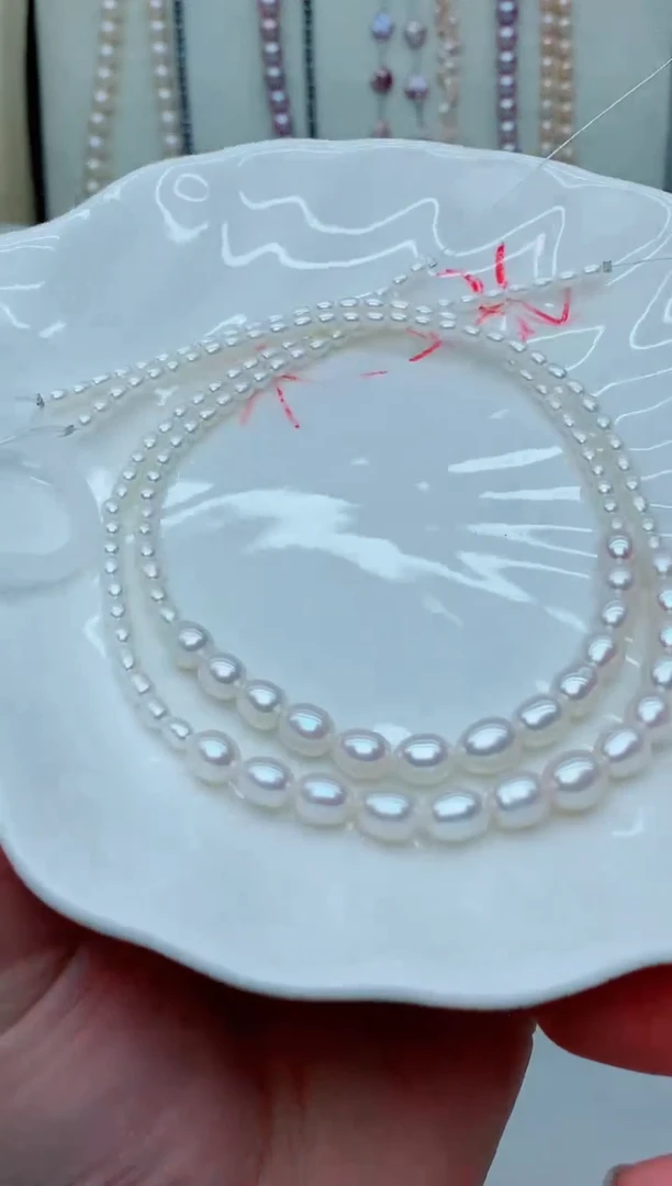 颈饰未镶嵌淡水珍珠多样性发其一【非无瑕】不做扣